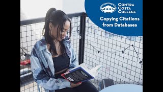 Copying Citations from CCC Library Databases | Contra Costa College Library