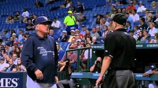 2013/05/08 Maddon tossed for disputing call