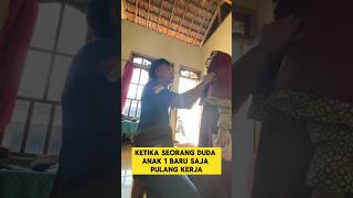 momen haru ketika duda antar anaknya ke sekolahan ‼️‼️ #momenharu #duda #ayah #anak #sekolah