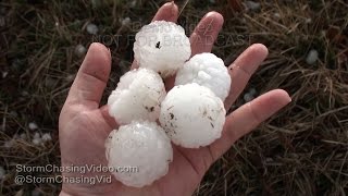 Carthage, IL Monster Hail Storm Smashes Into Motorists - 3/15/2016