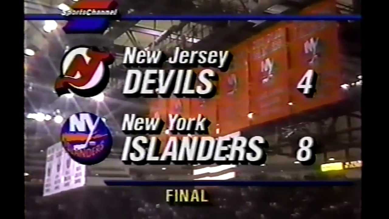 New Jersey Devils At New York Islanders, April 16, 1993 Part Two - Ends ...