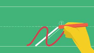 How to write a cursive letter “x” in lowercase