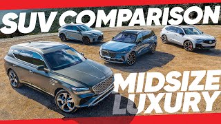 2025 Lexus RX vs Lincoln Nautilus, Genesis GV80, Acura MDX: Finding the Best Luxury Midsize SUV