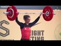 49kg world weightlifting championships 22 mirabai vs china vs usa vs nina...