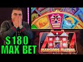 OMG $180 Max Bet MANSION BONUS & MASSIVE JACKPOT