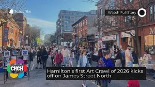 Hamilton’s first Art Crawl of 2026 kicks off on James Street North