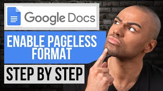 How to Enable Pageless Format in Google Docs | Step by Step Google Docs Tutorial