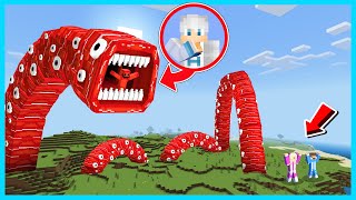 MIPAN \u0026 ZUZUZU PANIK BANGET! AKUDAV BERUBAH JADI TRAIN EATER NGEPRANK MIPAN \u0026 ZUZUZU DI MINECRAFT!