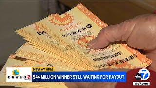 OC man says he won $44M Powerball jackpot, but hasn't received money