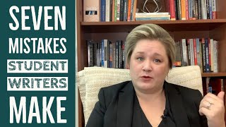 7 Mistakes Students Make in Academic Papers