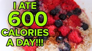 I ATE 600 calories... Part 1 | Day 16