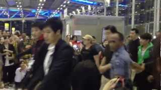 [Fancam] 130218 Jaejoong@Suvarnabhumi airport back to korea by YoonSeoY