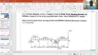 2   Using Prokon for Analysis of beams