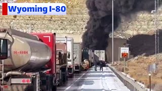 Deadly Crash and Fire Shut Down I-80 Tunnel Near Green River, Wyoming 🚨