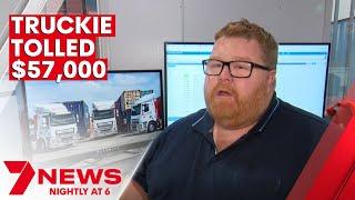 Sydney truckie Jason Clenton overcharged for using toll roads | 7NEWS