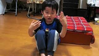 言語発達遅滞＆表出性言語障害　5歳1か月　記録映像