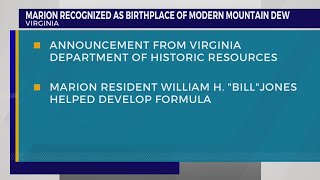 Virginia approves historical marker dubbing Marion 'Birthplace of Modern Mountain Dew'