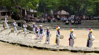 traditional dance; Gyeonggi Korean folk village, Korea