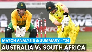 Australia Vs South Africa 4th T20i Full Match Summary 2023 | AUS Vs SA 4th Match HIGHLIGHTS Today