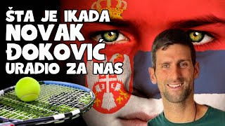 Šta je ikada Novak Đoković uradio za nas? #novakdjokovic #novakđoković #novak #srbija #tenis