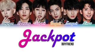 Boyfriend (보이프렌드) - Jackpot [Color Coded Lyrics Kan|Rom|Eng]