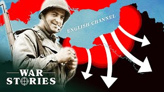 Breaking The Normandy Beachhead: How The Allies Advanced | WWII: Price of Empire | War Stories