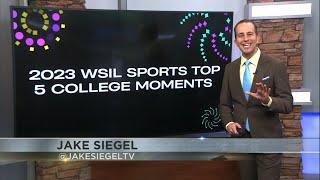WSIL looks at the top 5 local college moments in sports from 2023