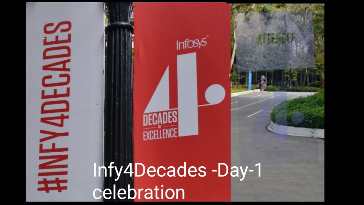 Infy4decades 40 Years Anniversary Celebration In Infosys Infosys