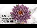 How To Pipe BUTTERCREAM Chrysanthemum