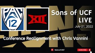 Sons of UCF Extra - College Football Realignment talk with The Athletic's Chris Vannini