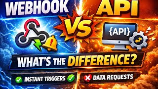 Webhook vs API Explained: What’s the Difference? (Beginner-Friendly Guide)
