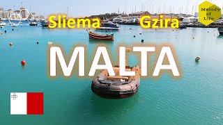 Exploring Sliema and Gzira: A Scenic Walking Tour in Malta