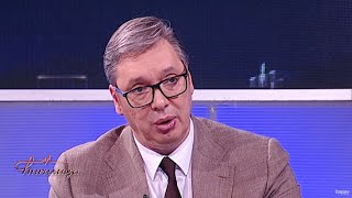 CIRILICA - Predsednik Republike Srbije Aleksandar Vucic -Srbija hrabro odoleva napadima i pritiscima