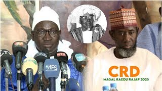 Discours Serigne Ahmadou Badawi Mbacke : CRD Préparatoire Grand Magal Kazou Rajap Edition 2025