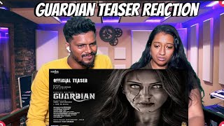 Guardian Teaser Couple's Reaction| Hansika | Suresh Menon | Sam CS | Gurusaravanan | Vijay Chandar