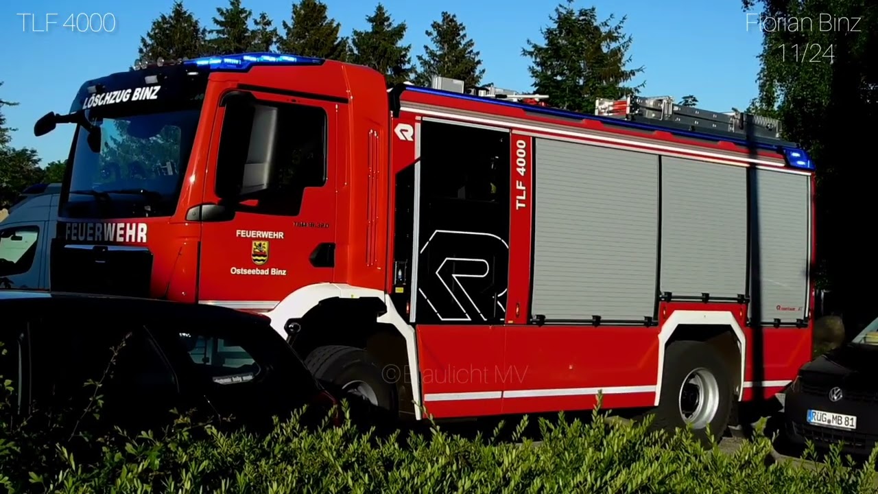 [B-Groß Y;Wohnungsbrand MFH] Freiwillige Feuerwehr Sassnitz Auf ...