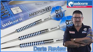 Unicorn GARY ANDERSON 180 Darts Review - Bonus Blooper