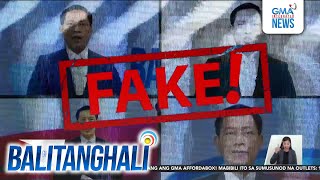 Deepfake ang tawag sa mga pinekeng video, litrato, o audio gamit ang artificial... | Balitanghali