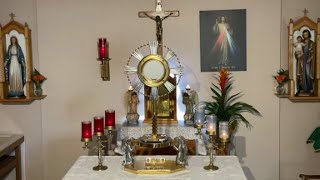 LIVE Eucharistic Adoration - Sisters of Divine Mercy