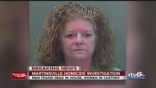 Woman arrested in Martinsville homicide investigation