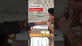 viral akad nikah tetangga sebelah yang bikin ngakak | akad nikah lucu