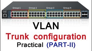 #VLAN Trunk Configuration | Practical ( Part - II ) by Tech Guru Manjit