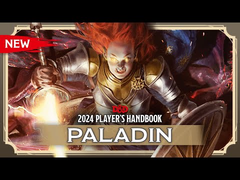 New Paladin 2024 D&D Player's Handbook
