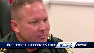 Current St. Lucie County Sheriff reaches out to the two candidates who will run in general election