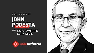John Podesta, Chair, Hillary for America | Code Conference 2016