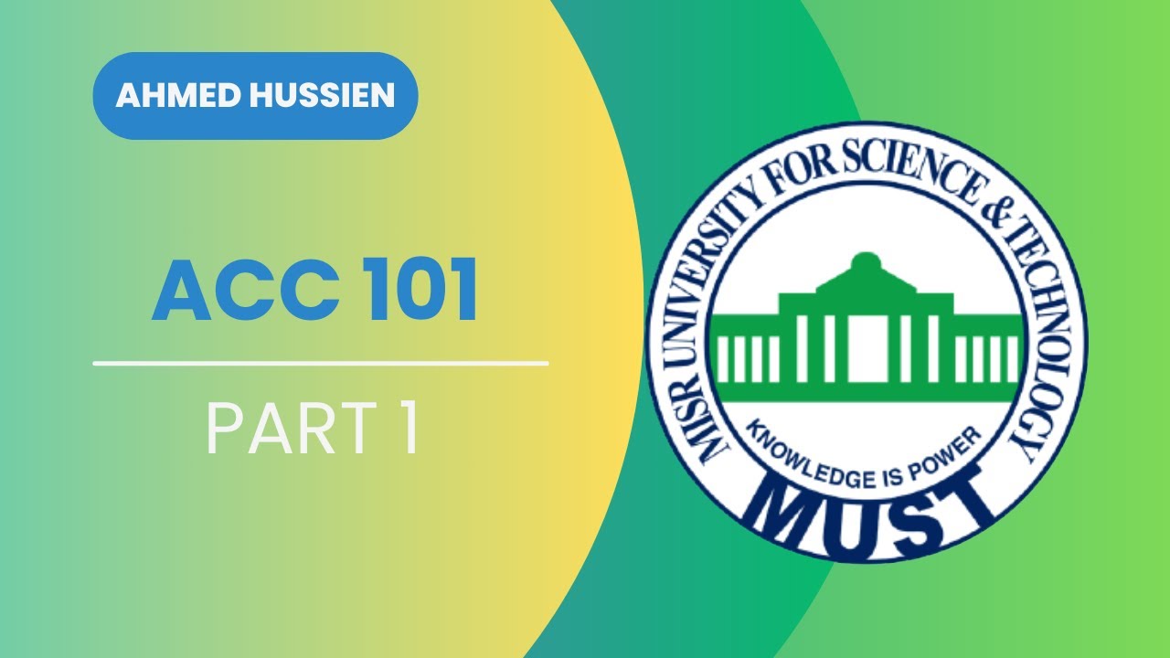 Acc 101 Part 1 Fall 24 25 Youtube