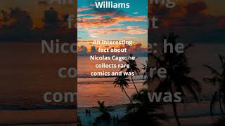 Episode 15| Nicolas Cage Funny Fact  #celebrity #youtubeshorts #hollywood #tiktok #fyp #reels #fypシ