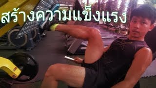 ฝึกขาทีละข้าง ด้วยท่า Single leg Press #วิ่ง #นักวิ่ง #ฝึกวิ่ง #วิ่งเร็ว