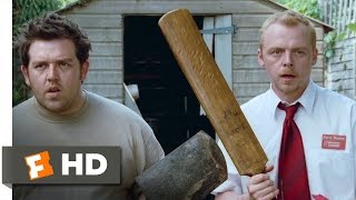 Record Toss - Shaun of the Dead (4/8) Movie CLIP (2004) HD