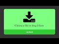 CSS & JS - Drag and Drop File Uploading [Front End Only]